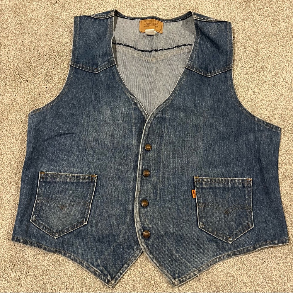 Men’s Vintage Levi’s Denim Vest